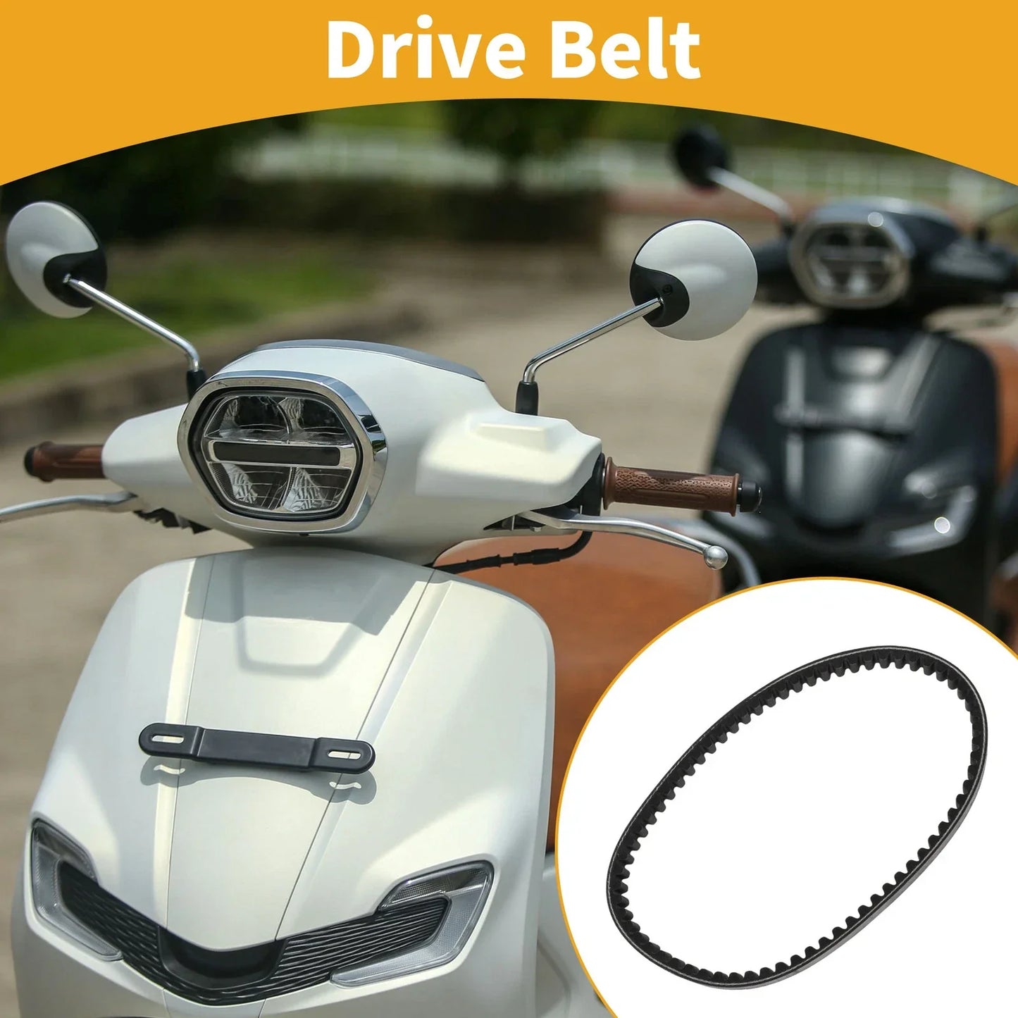 Drive Belt V-Belt for Honda Dio 50cc AF18E/ZX-Shadow (2000-2023)