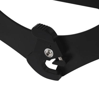 Black Detachable Luggage Rack for Harley Tour Road Glide King (2014-2025)