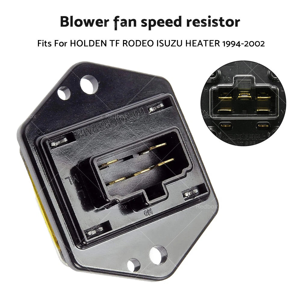 Blower Fan Motor with Resistor for Holden Rodeo TF (1996-2002)