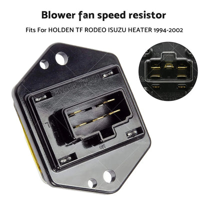 Blower Fan Motor with Resistor for Holden Rodeo TF (1996-2002)