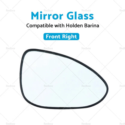 Heated Convex Right Side Mirror Glass for Holden Barina (2011-2023)