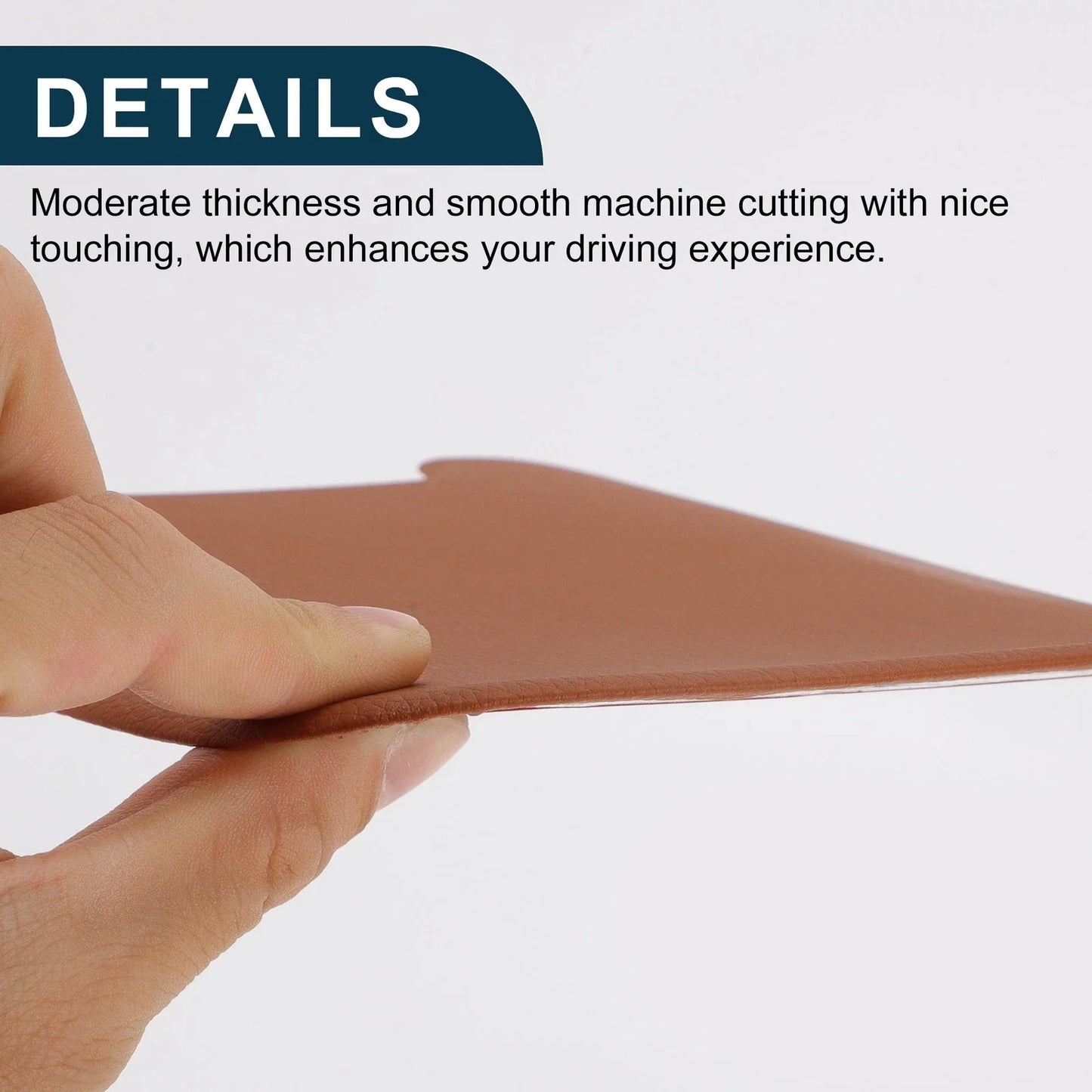 Center Console Panel Sticker for Mercedes-Benz C-Class 2022-2024 Brown Set