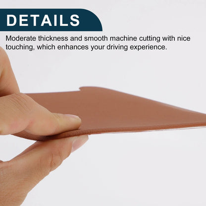 Center Console Panel Sticker for Mercedes-Benz C-Class 2022-2024 Brown Set