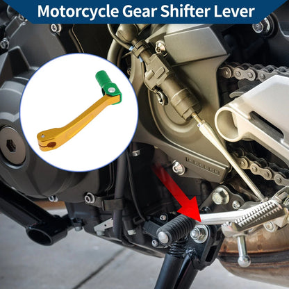Folding Motorcycle Gear Shifter Lever for Honda CRF150F (2003-2017) Gold Green