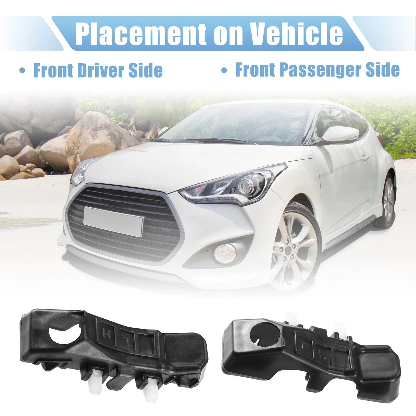 Front Bumper Mounting Bracket for Hyundai Veloster (2012-2017)