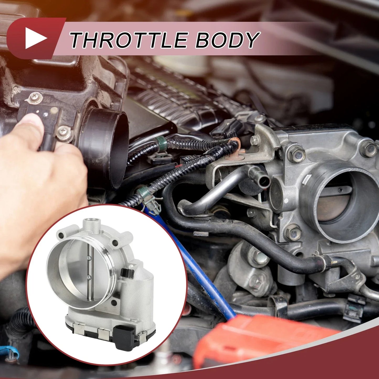 Throttle Body Actuator for Porsche 911 918 Cayenne 3.6L 3.8L