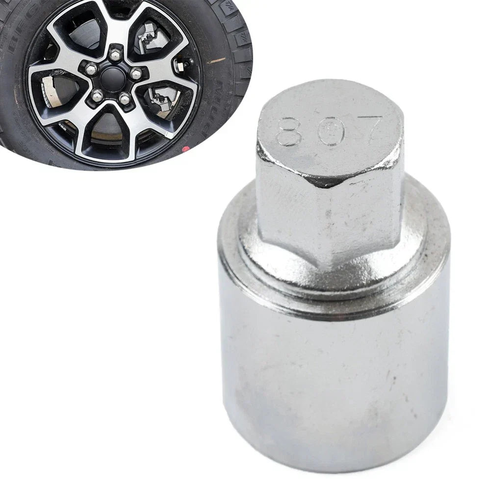 Anti-theft Wheel Bolt Lock Nut Key for Jeep Renegade, Cherokee, Dodge