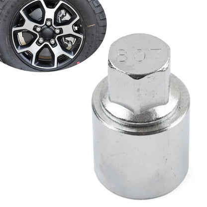 Anti-theft Wheel Bolt Lock Nut Key for Jeep Renegade, Cherokee, Dodge