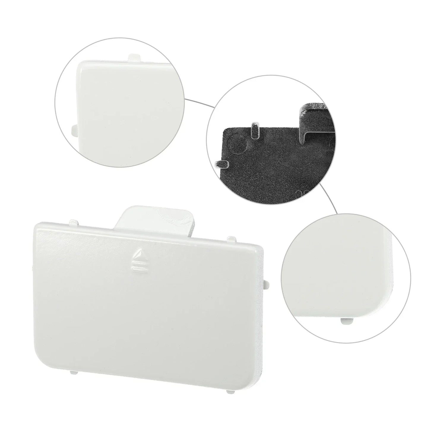Front Bumper Tow Hook Eye Hole Cover for Mercedes-Benz C-Class W204 (2007-2014)
