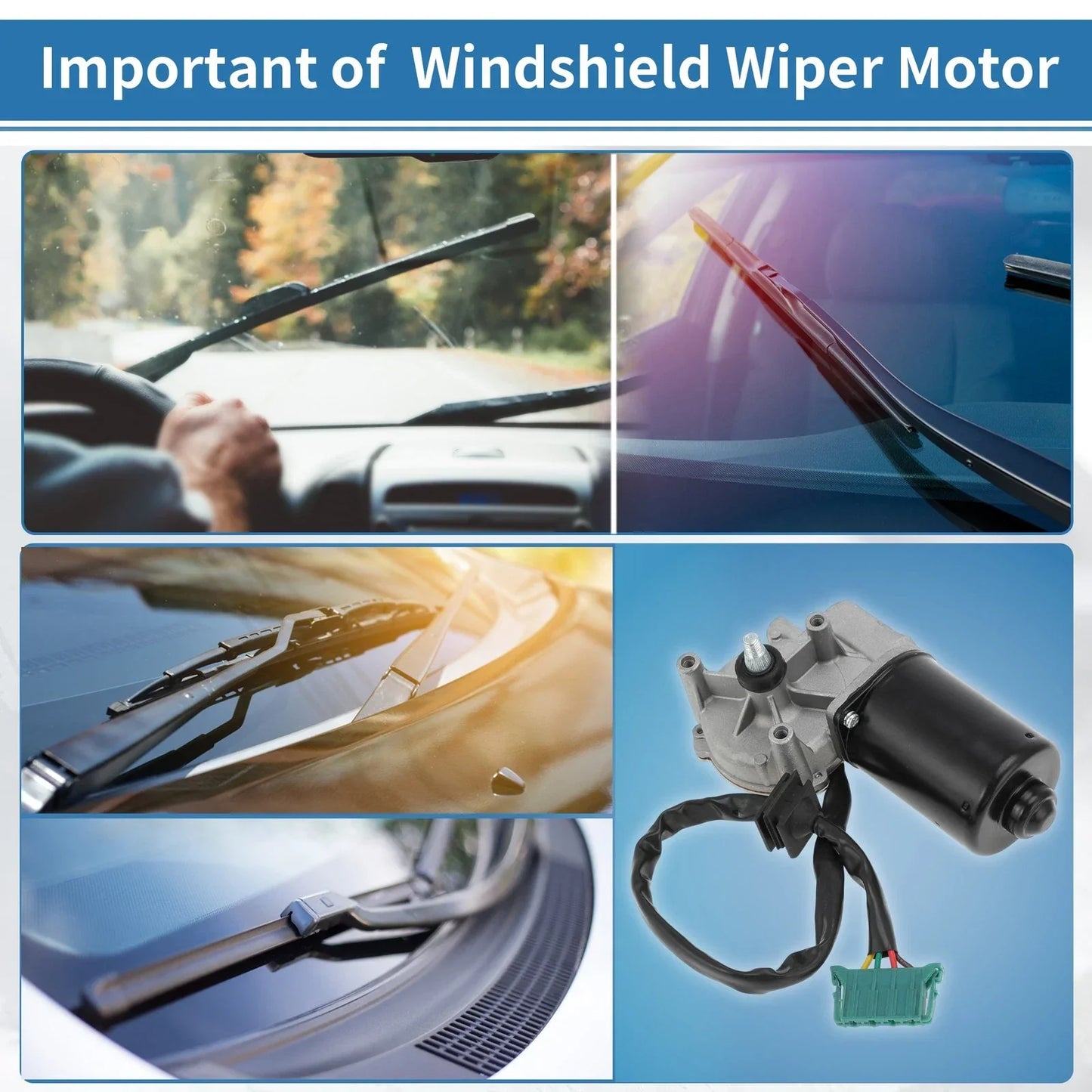 Front Windscreen Wiper Motor for Mercedes-Benz C-Class (1993-2001)
