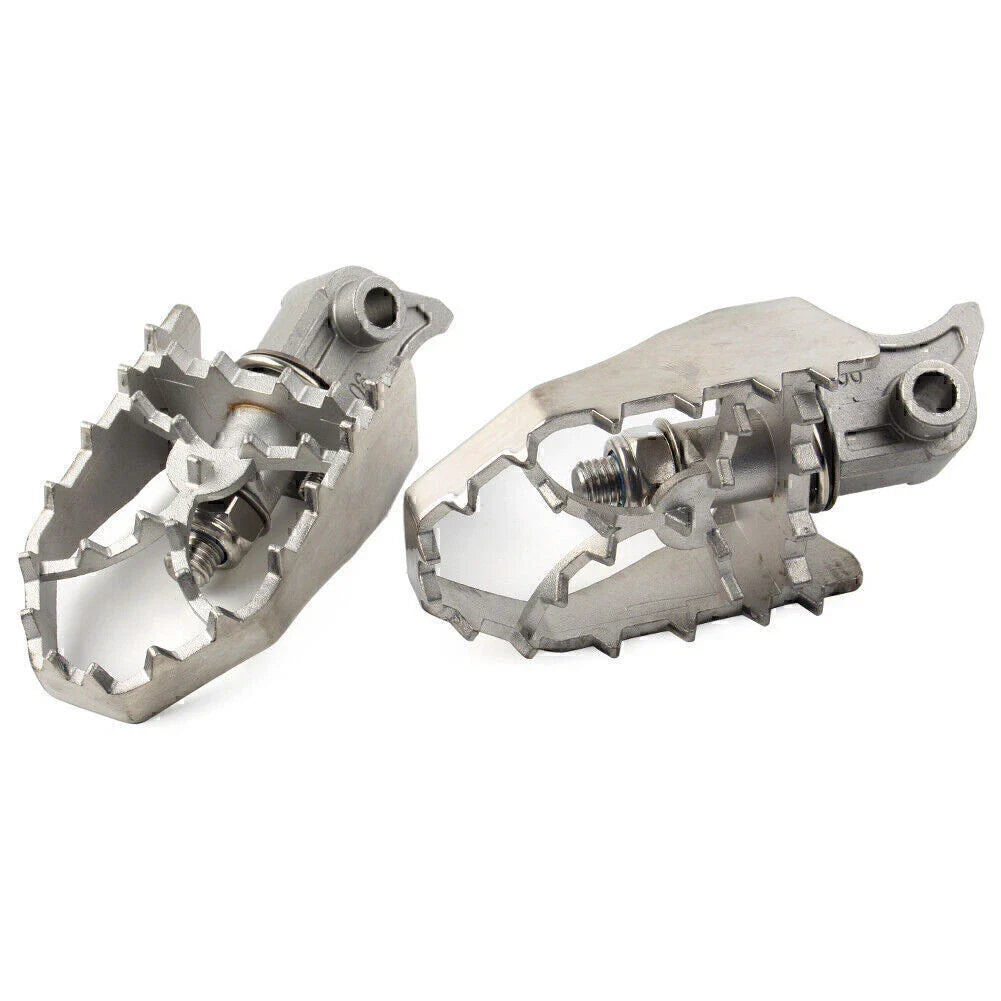 Wide Pivot Footrest Pegs for BMW R1200GS R1250GS F750GS F850GS (2013-2023)