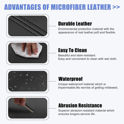 Center Console Lid Armrest Cover for Honda CR-V 2017-2021 Black Protector