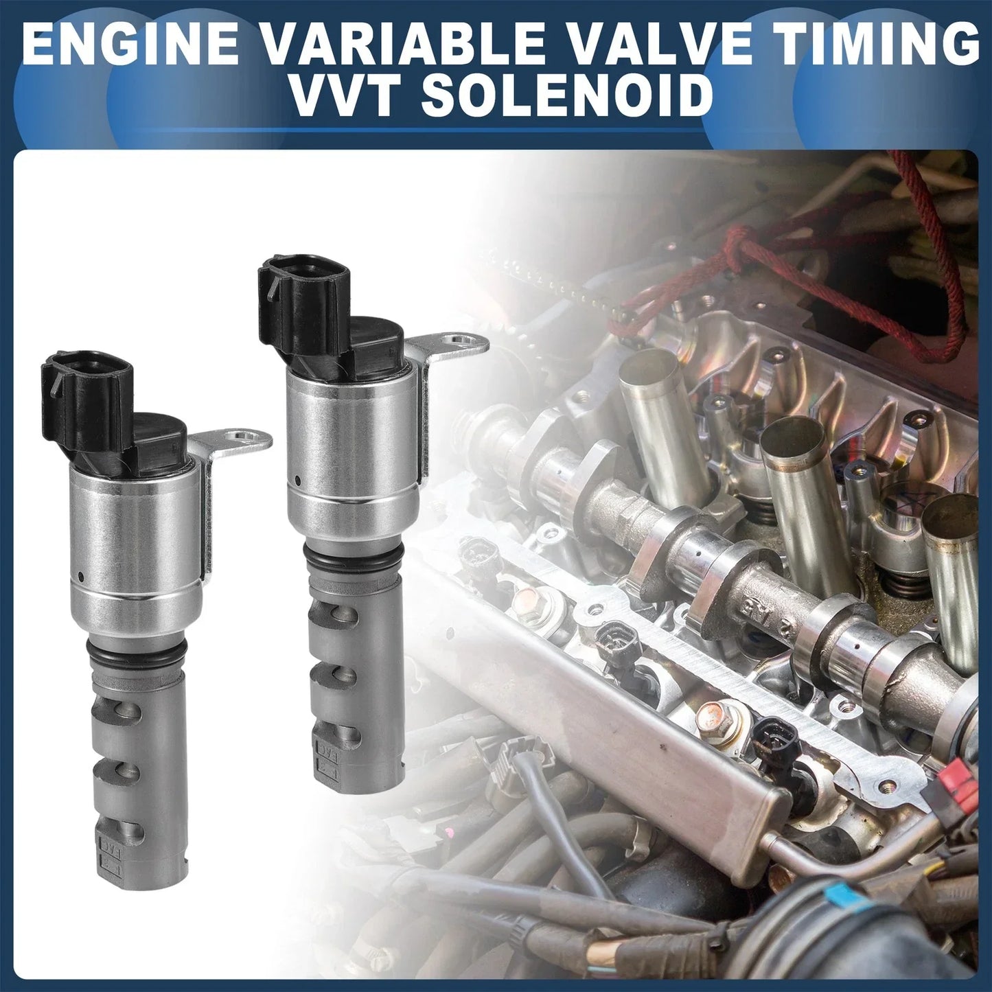 2 x Variable Valve Timing VVT Solenoids for Toyota Sequoia (2010-2012)