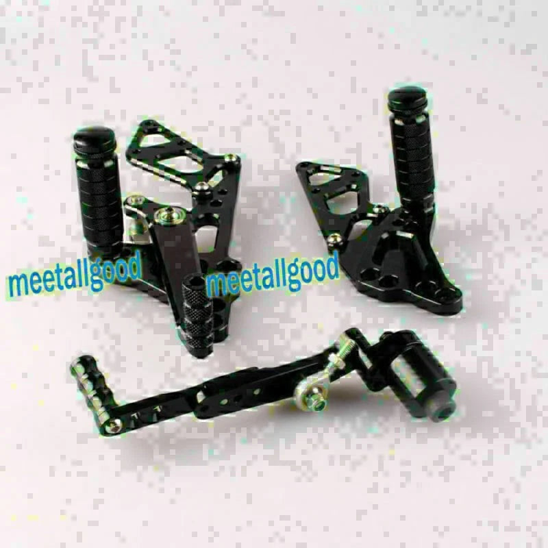 Rearset Foot Pegs for Suzuki GSXR 600 750 K11 (2011-2023) Black