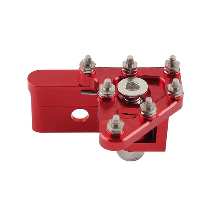 CNC Foot Brake Pedal Lever Step Plate for Universal DRZ CRF SMR SMC SXC SX Red