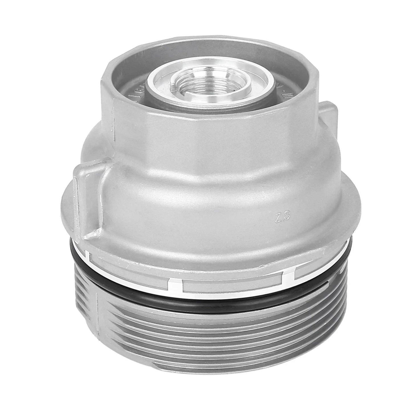 Silver Tone Oil Filter Cap Cover for Lexus Toyota (2000-2023)
