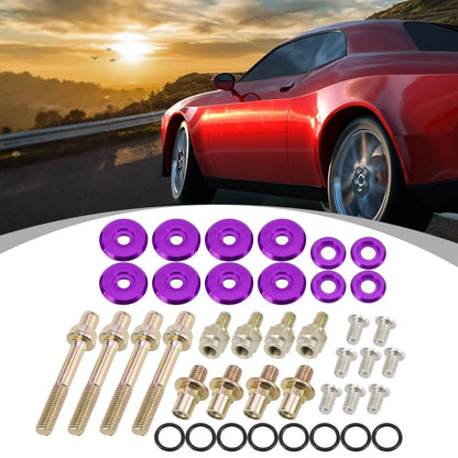 Engine Valve Cover Washer Bolt Kit Purple for Honda B-Series B16A2 B16A3 B17A1