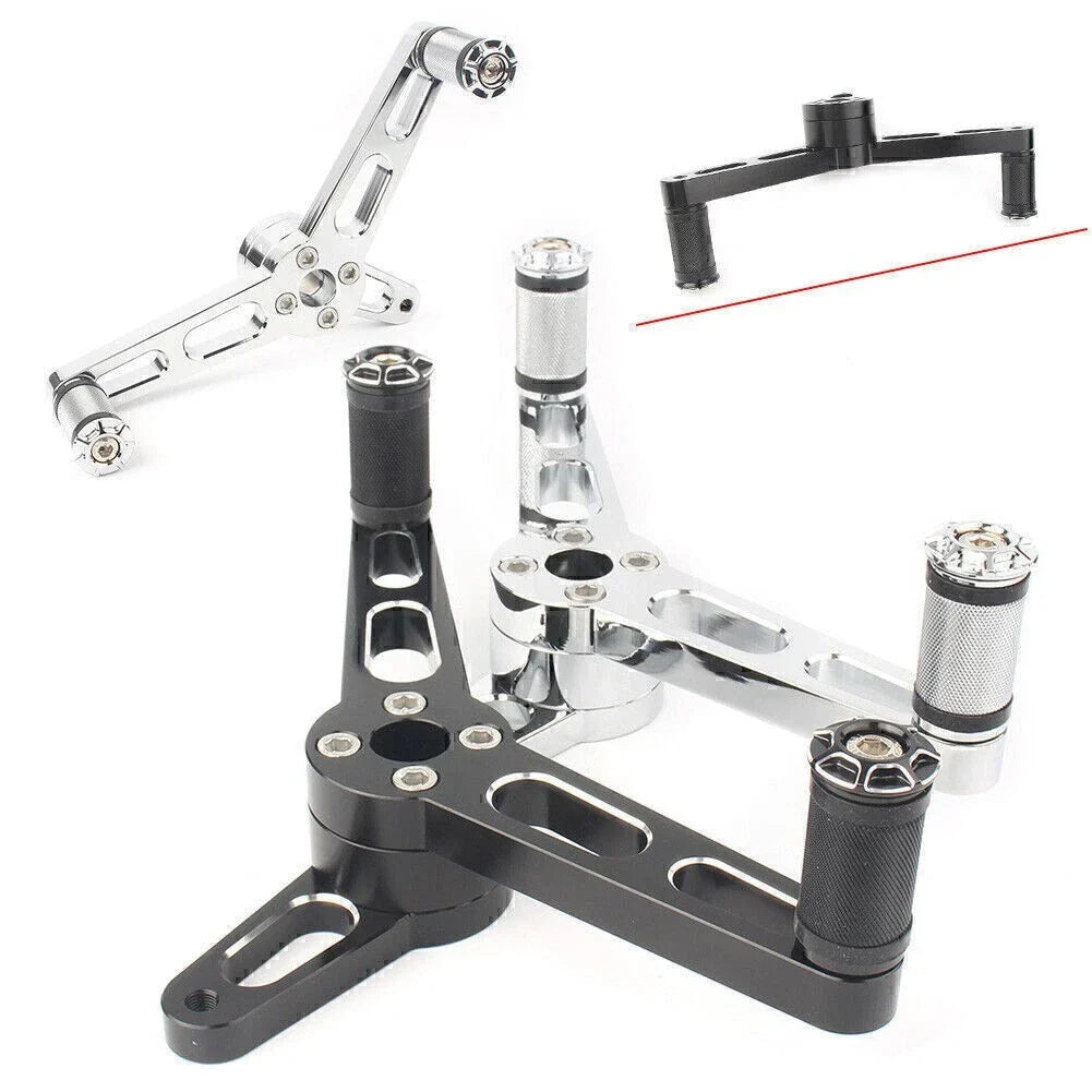 Heel Toe Shifter for Harley Sportster 883 1200 48 (2004-2018) Black/Silver