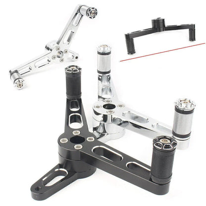 Heel Toe Shifter for Harley Sportster 883 1200 48 (2004-2018) Black/Silver