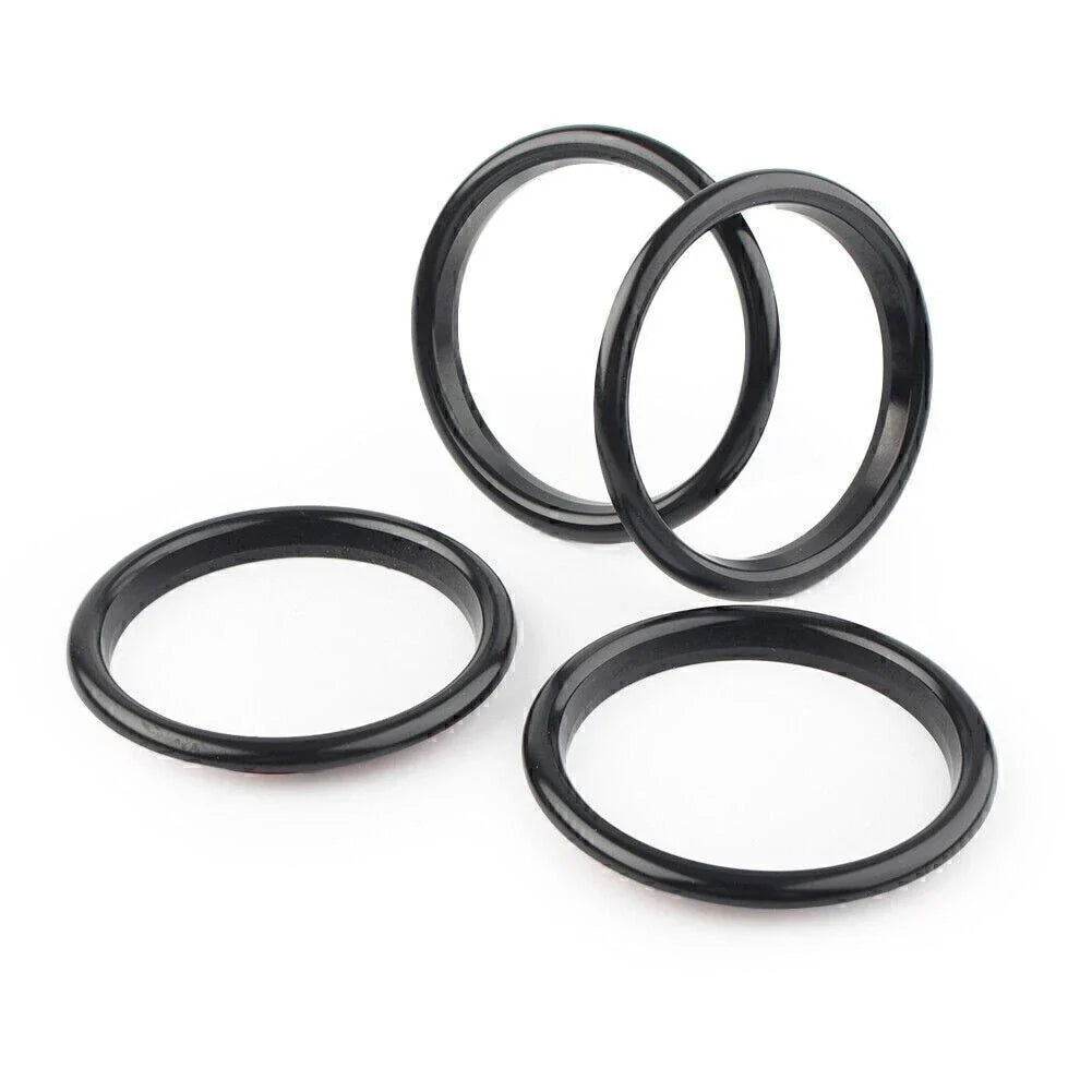 Black Air Conditioning Control Knob Ring Cover Trim for Audi A3/S3 Q2L (2012-2019)