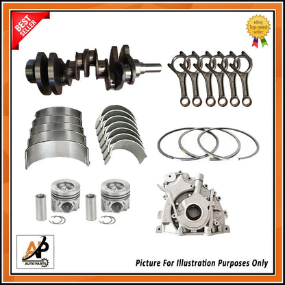 Crankshaft Bearings and Oil Pump Assembly Replacement for Land Rover Range Rover (2013–2017)