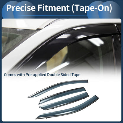 Window Deflectors for Hyundai Sonata 2020-2024 Side Window Vent Visors