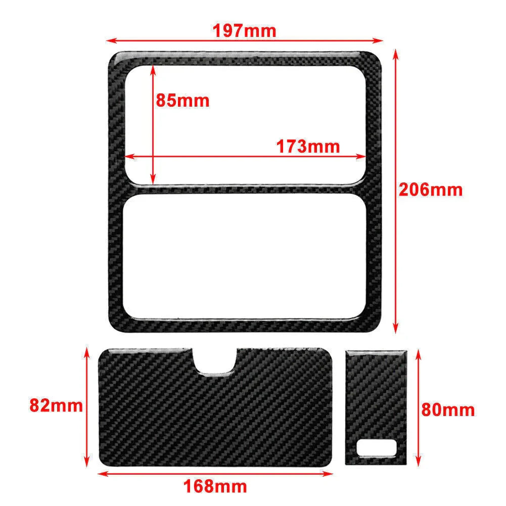 Carbon Fiber Interior Light Frame Trim for Nissan 350Z (2006-2009)