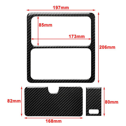 Carbon Fiber Interior Light Frame Trim for Nissan 350Z (2006-2009)