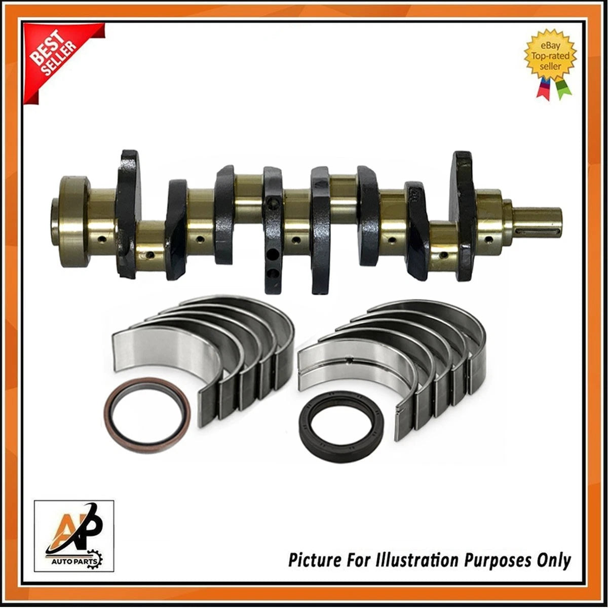 Crankshaft Engine Rebuild Kit for Isuzu 4JK1 2.5L D Max (2005–2012)