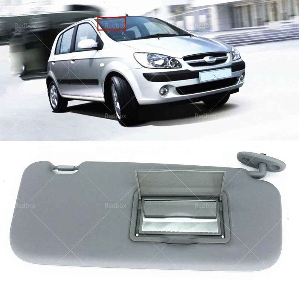 Right Side Sun Visor Gray for Hyundai Getz (2002-2011)
