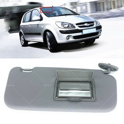 Right Side Sun Visor Gray for Hyundai Getz (2002-2011)