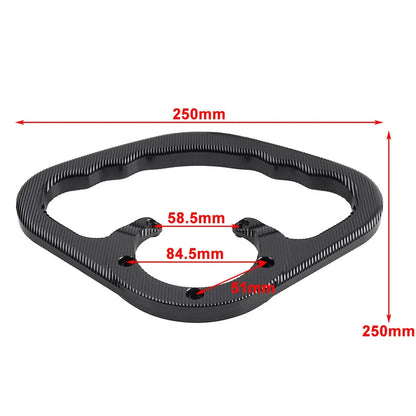 Black Rear Passenger Tank Grip Bar Handle for SUZUKI GSXR600 750 1000 (04-17)