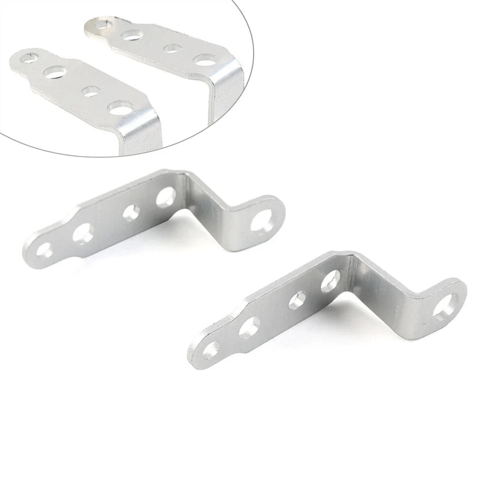 Silver Headlight Rearview Mirror Bracket for Car Spotlight