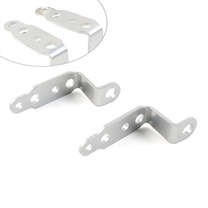 Silver Headlight Rearview Mirror Bracket for Car Spotlight