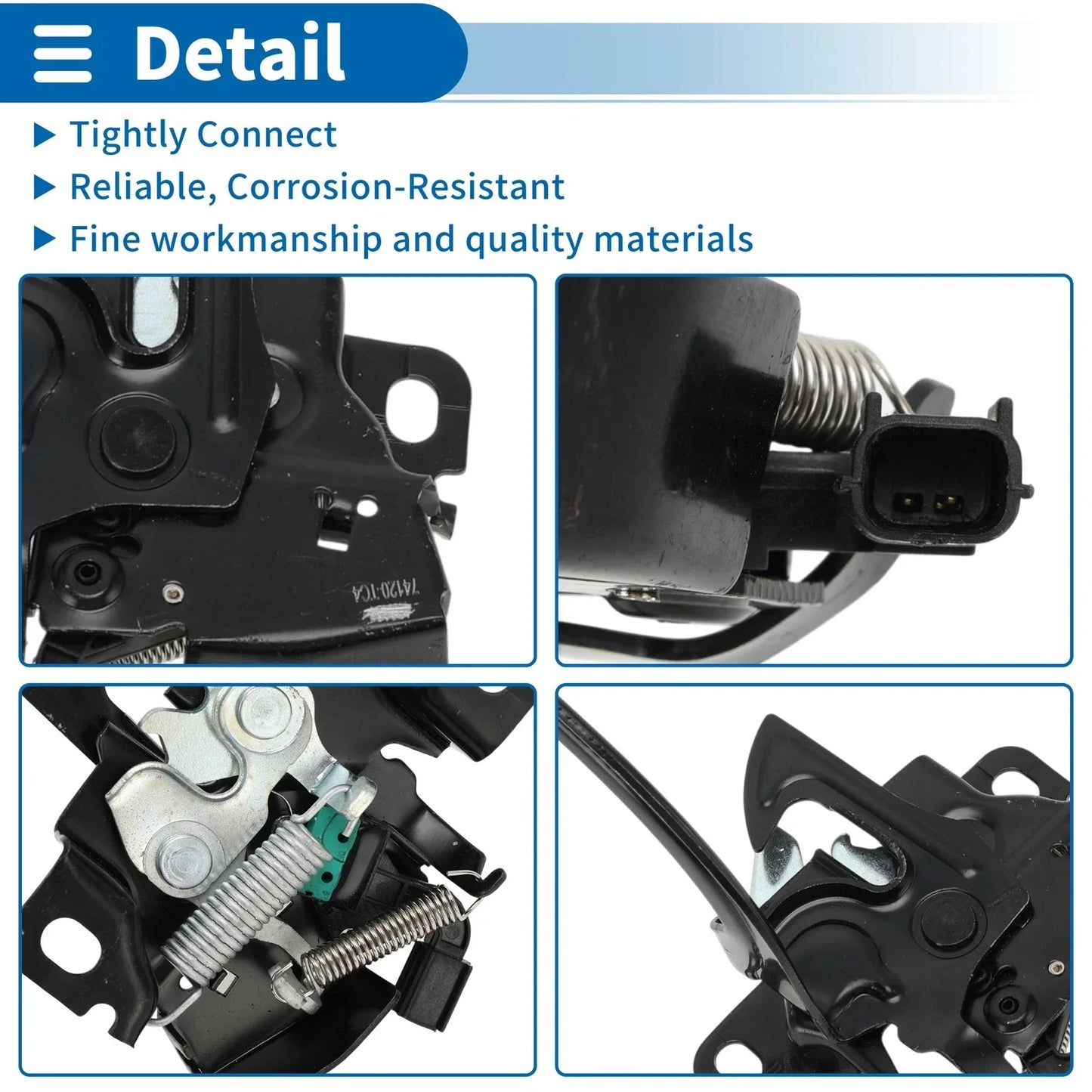 Hood Latch Assembly for Honda XR-V (2015-2022) 1 x Pcs