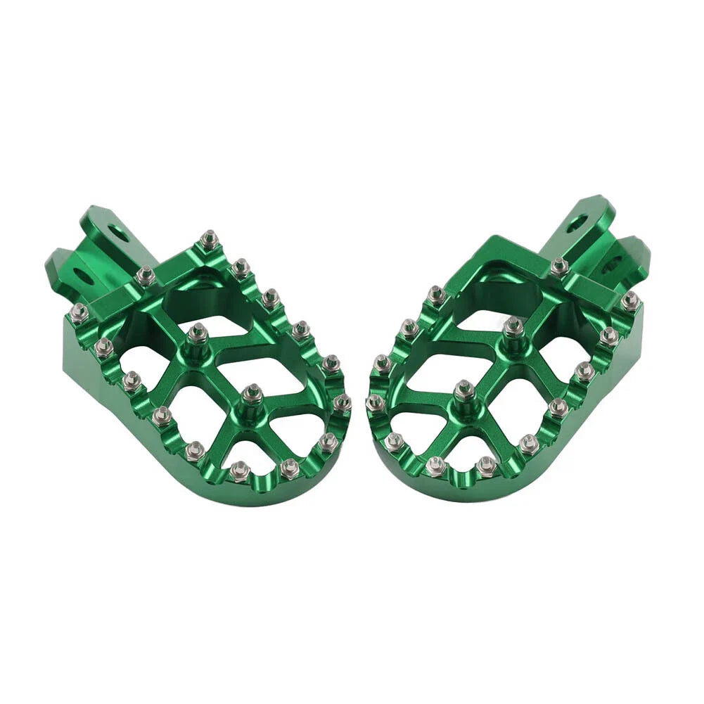 Green Foot Pegs for Sur Ron S/X, Honda CRF 150F 230F (2003-2019)