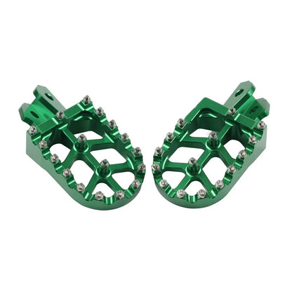 Green Foot Pegs for Sur Ron S/X, Honda CRF 150F 230F (2003-2019)