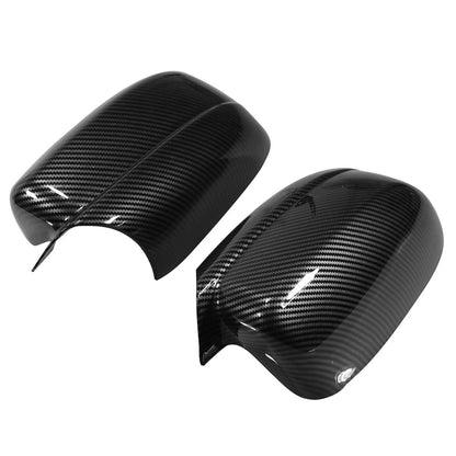 Carbon Fiber Pattern Rear View Mirror Cover Cap for Dodge Charger (2011-2021)