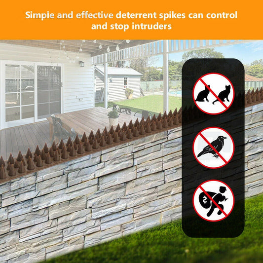 Bird Spikes Pest Control Fence Wall Deterrent