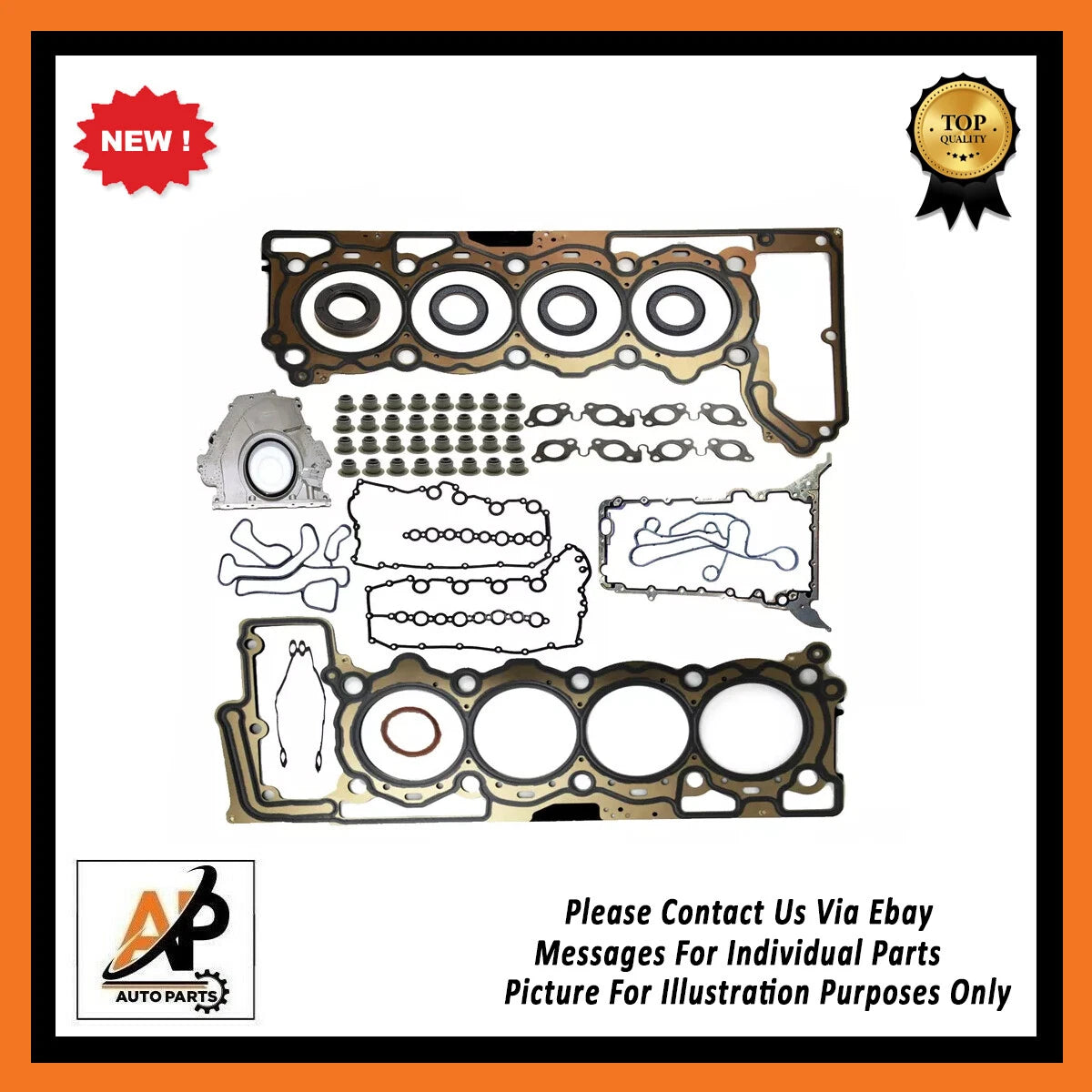 Engine Gasket Set Full for Land Rover Range Rover 4.4 Diesel (2002–2012)