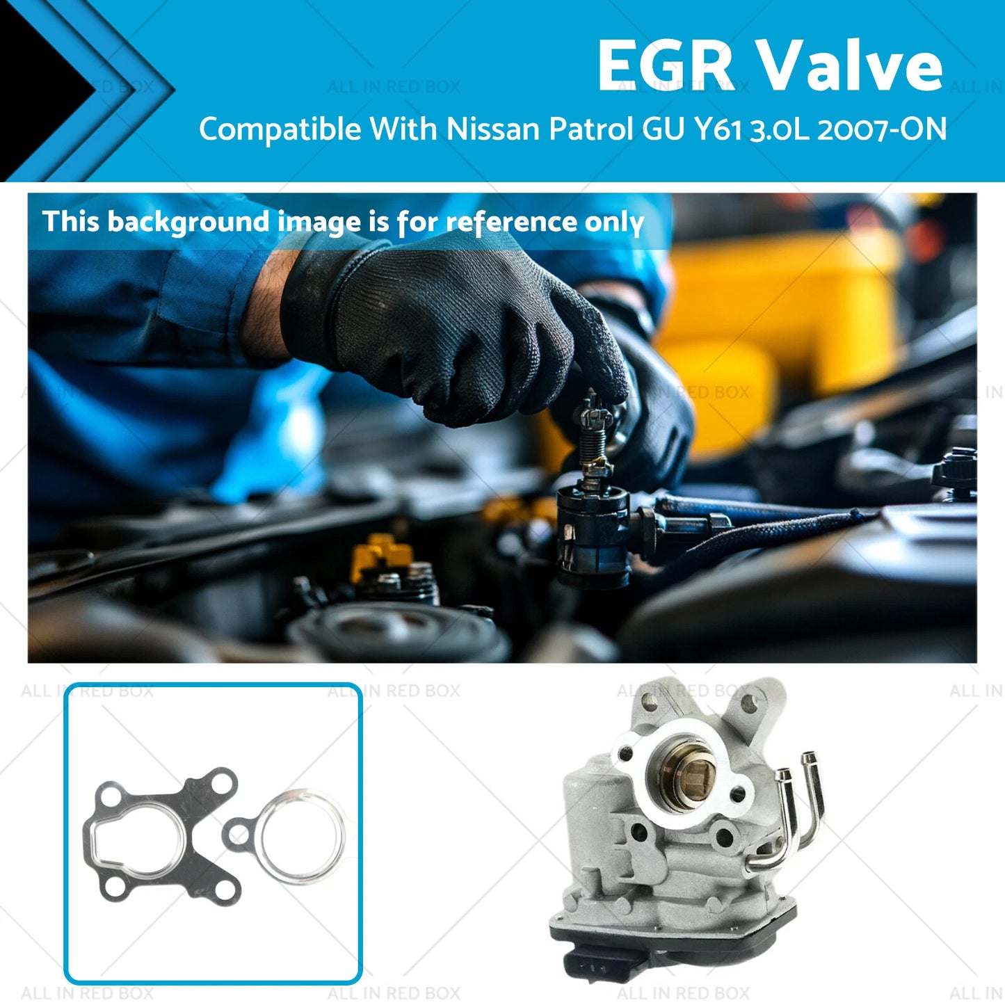 EGR Valve & Gasket for Nissan Patrol GU Y61 3.0L (2007-2023)