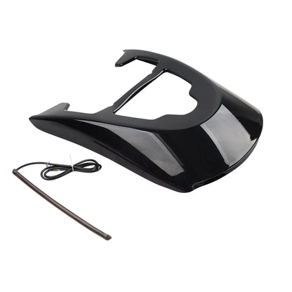 Vivid Black Rear Mudguard w/Smoke Light for Harley VRSCDX V-Rod (2002-2017)