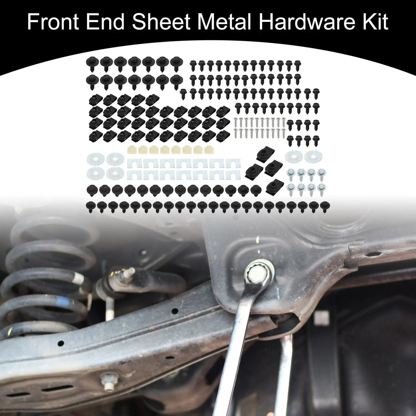 Front End Sheet Metal Hardware Kit for Chevrolet C10 (1975-1982) - 1 Set