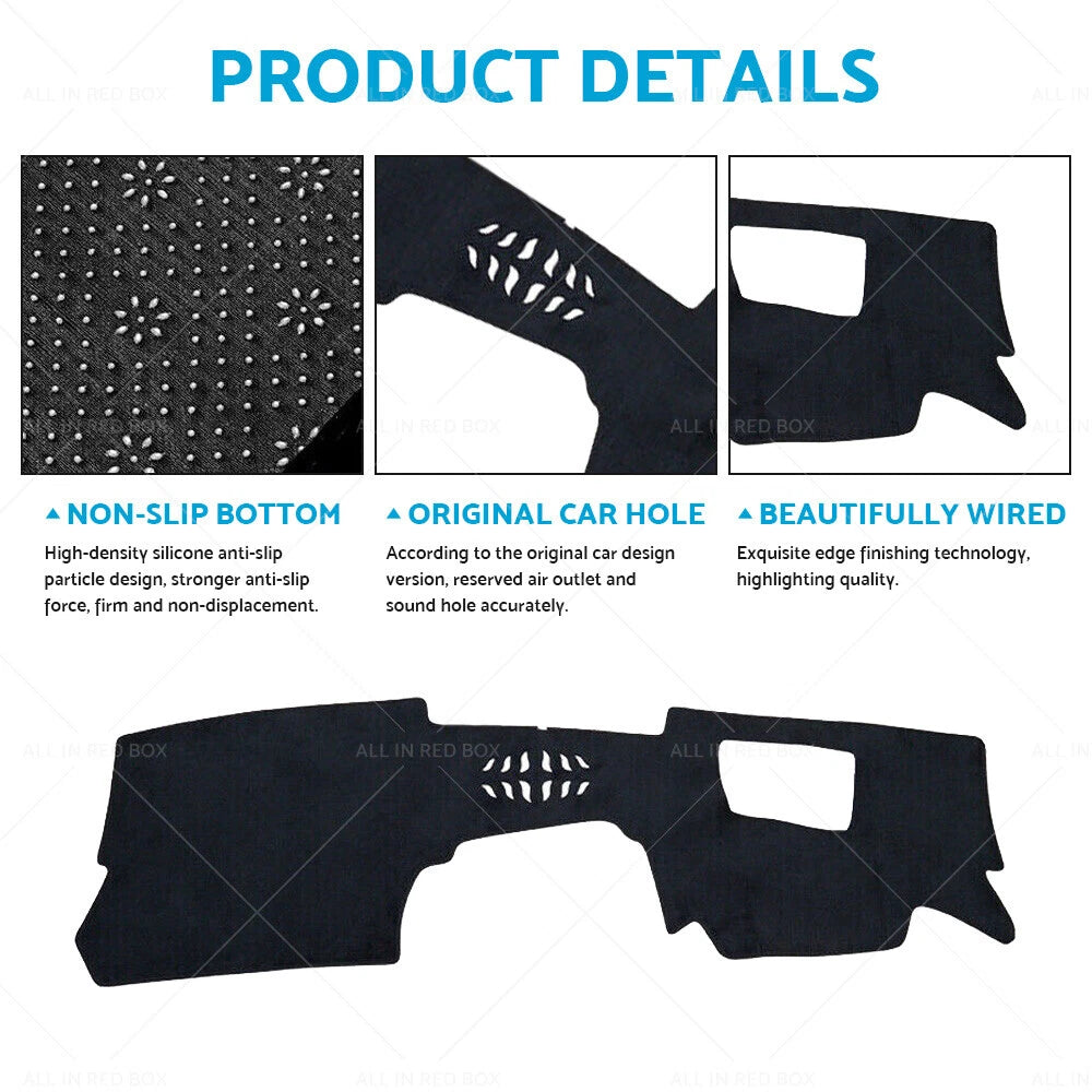Non-Slip Dash Mat for Mazda CX-30 2019-2023 Dashboard Cover w/HUD