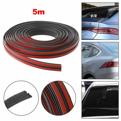 1.4cmx5m / Rubber Seal Strip for Car Windshield Sunroof Sealing Trim