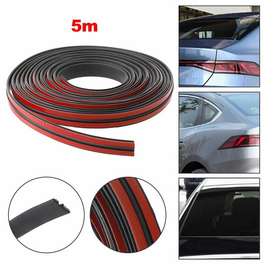 1.4cmx5m / Rubber Seal Strip for Car Windshield Sunroof Sealing Trim