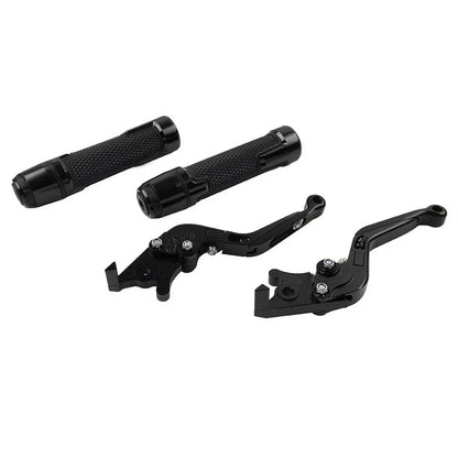 Folding Extendable Brake Clutch Lever Grip Set for Yamaha FZ MT 07 09 (2014-2020)
