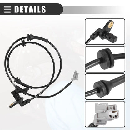 Front Wheel Speed Sensors for Nissan X-Trail T30 2.5L (2003-2007)