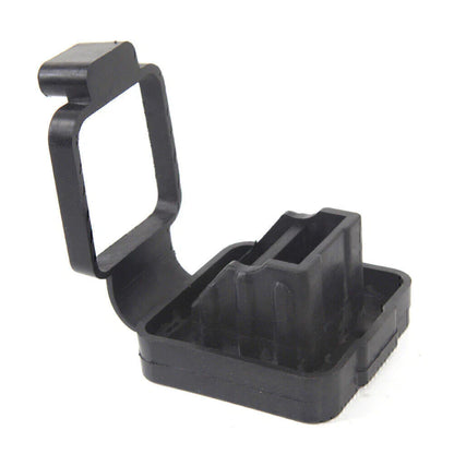 ABS Black Tow Trailer Hitch Cover Plug for Jeep Wrangler JK JL (2007-2023)