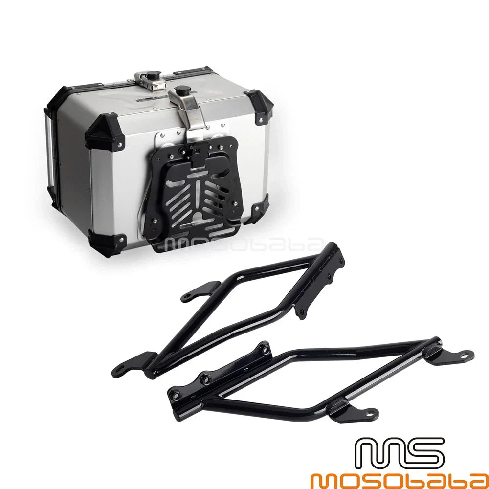 42L Rear Luggage Case & Tail Rack for Harley Softail Fat Bob (2018-2023)
